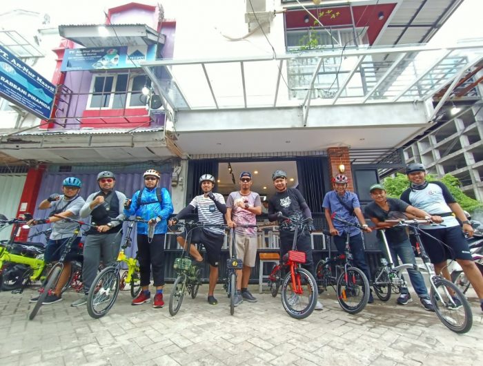 Hadir Komunitas Sepeda Lipat  Pojok Seli Community  Multi 